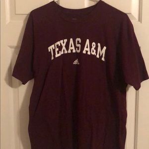 Texas a&m adidas t shirt